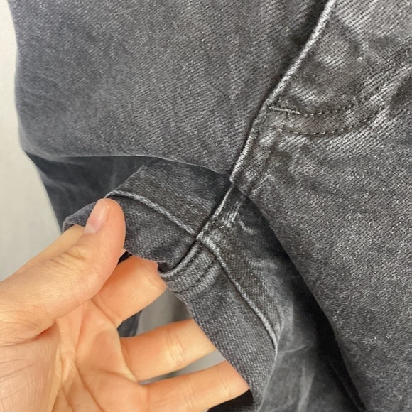 Denim Forum The Twiggy High Rise Flare 32L Jeans in Black - Size 24 - Picture 6 of 13